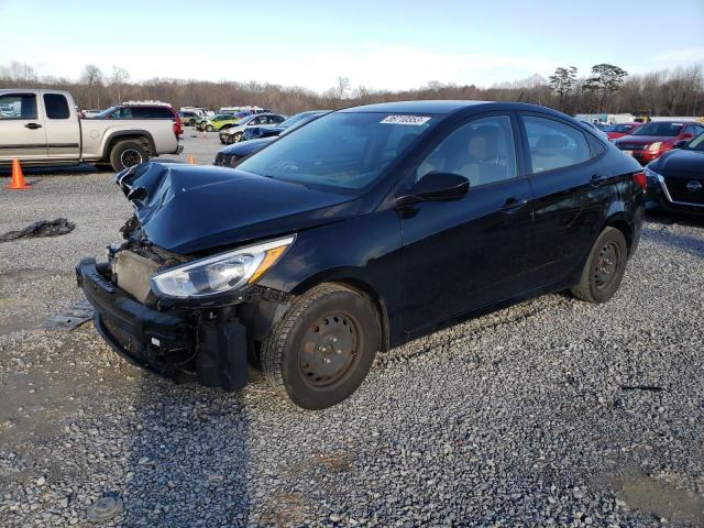 HYUNDAI ACCENT SE 2017 with VIN KMHCT4AE9HU253274 - Photo from auction