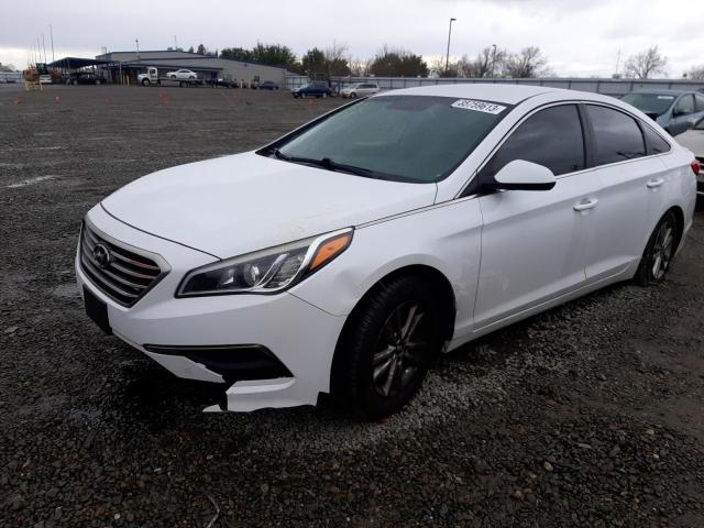 HYUNDAI SONATA SE 2017 with VIN 5NPE24AFXHH522403 - Photo from auction