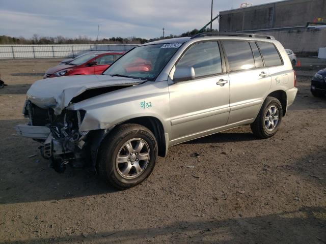 TOYOTA HIGHLANDER 2006 with VIN JTEEP21A960165571 - Photo from auction