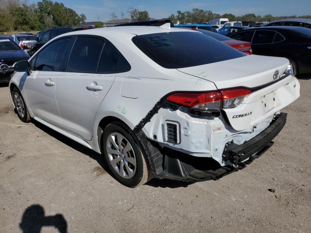 Photo 2 from auction – 2021 TOYOTA COROLLA LE with VIN JTDEPMAE2MJ152221