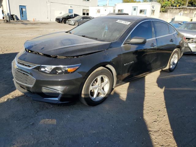 CHEVROLET MALIBU LS 2018 with VIN 1G1ZB5ST0JF226021 - Photo from auction