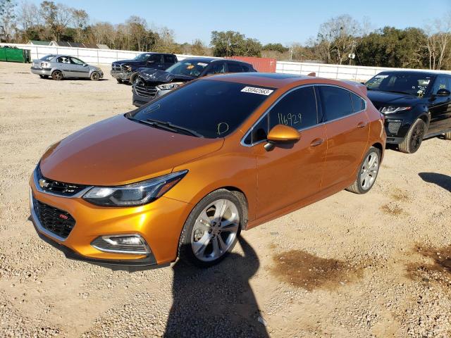 CHEVROLET CRUZE PREM 2017 with VIN 3G1BF6SM6HS597985 - Photo from auction
