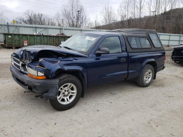 DODGE DAKOTA SXT 2004 with VIN 1D7FL16K04S552338 - Photo from auction