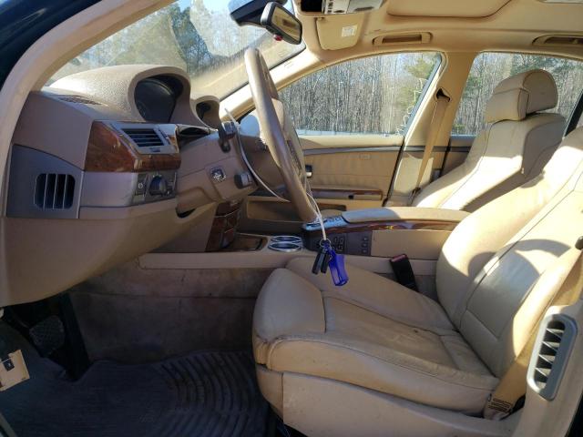 Photo 7 from auction – 2004 BMW 745 I with VIN WBAGL63454DP68561