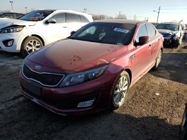 KIA OPTIMA LX 2015 with VIN 5XXGM4A72FG443019 - Photo from auction