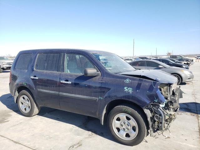 Photo 4 from auction – 2013 HONDA PILOT LX with VIN 5FNYF3H25DB025251