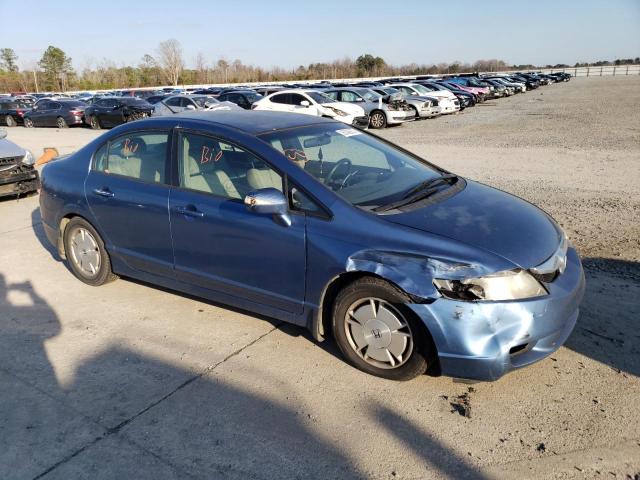 Photo 4 from auction – 2009 HONDA CIVIC HYBR with VIN JHMFA36259S008743