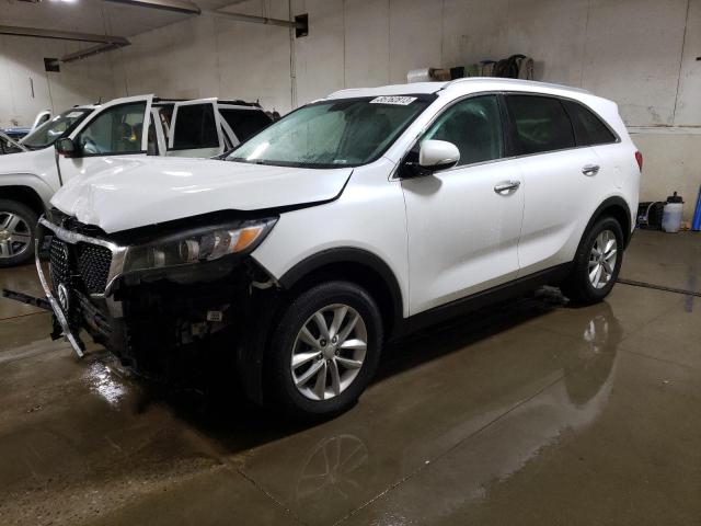 KIA SORENTO LX 2017 with VIN 5XYPG4A35HG243299 - Photo from auction