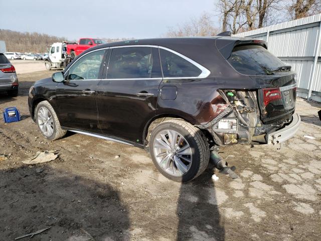 Photo 2 from auction – 2017 ACURA MDX TECHNO with VIN 5FRYD4H5XHB028026