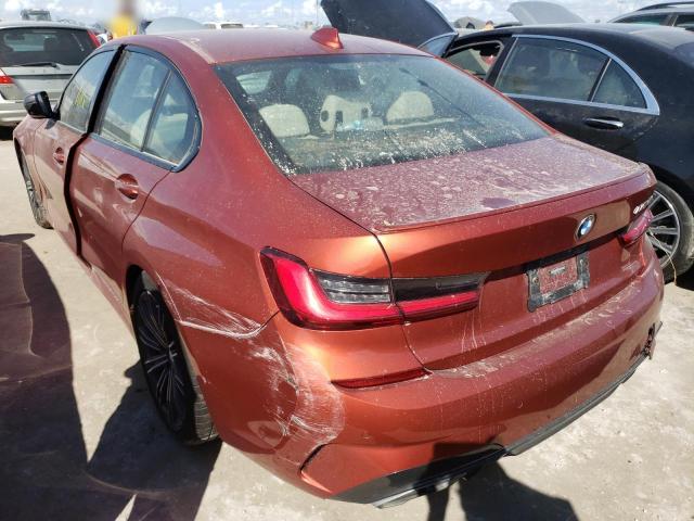 Photo 3 from auction – 2021 BMW M340I with VIN 3MW5U7J04M8B76365