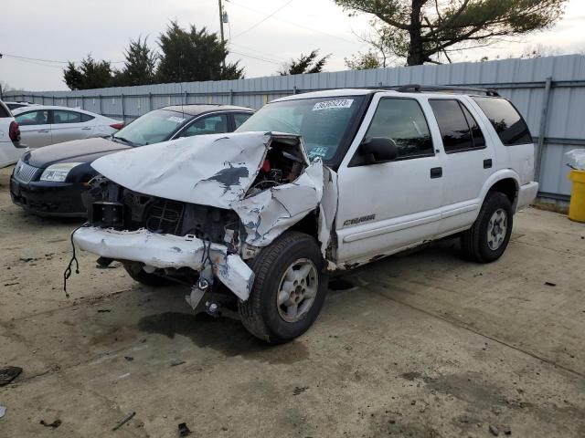 CHEVROLET BLAZER 2002 with VIN 1GNDT13WX2K234823 - Photo from auction