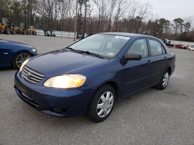 TOYOTA COROLLA CE 2003 with VIN JTDBR32E930014850 - Photo from auction