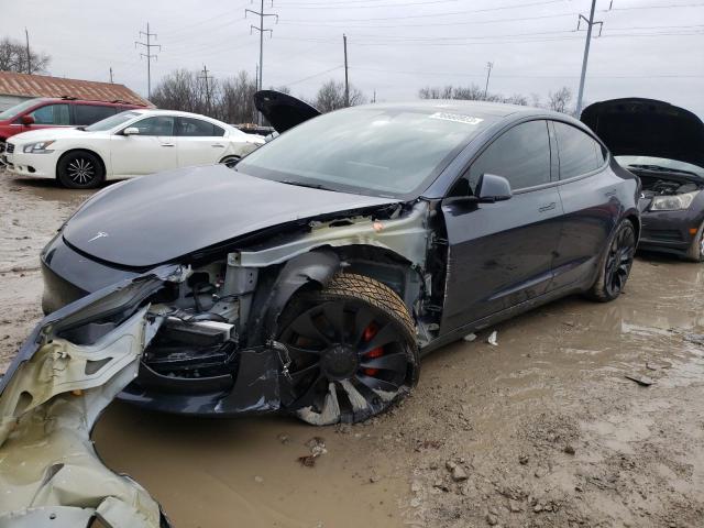 TESLA MODEL 3 2022 with VIN 5YJ3E1EC7NF305642 - Photo from auction