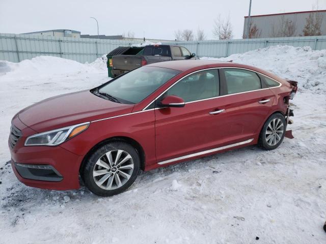 HYUNDAI SONATA SPO 2016 with VIN 5NPE34AF0GH335182 - Photo from auction