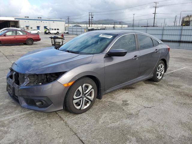 Photo 1 from auction – 2018 HONDA CIVIC LX with VIN 2HGFC2F62JH555099