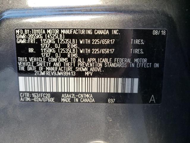 Photo 14 from auction – 2018 TOYOTA RAV4 ADVEN with VIN 2T3WFREV9JW499413