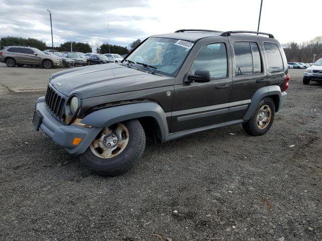 JEEP LIBERTY SP 2005 with VIN 1J4GL48K55W537643 - Photo from auction