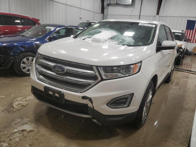 FORD EDGE SEL 2015 with VIN 2FMTK4J87FBC23707 - Photo from auction