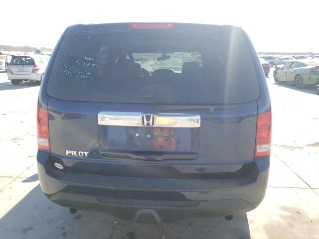 Photo 6 from auction – 2013 HONDA PILOT LX with VIN 5FNYF3H25DB025251