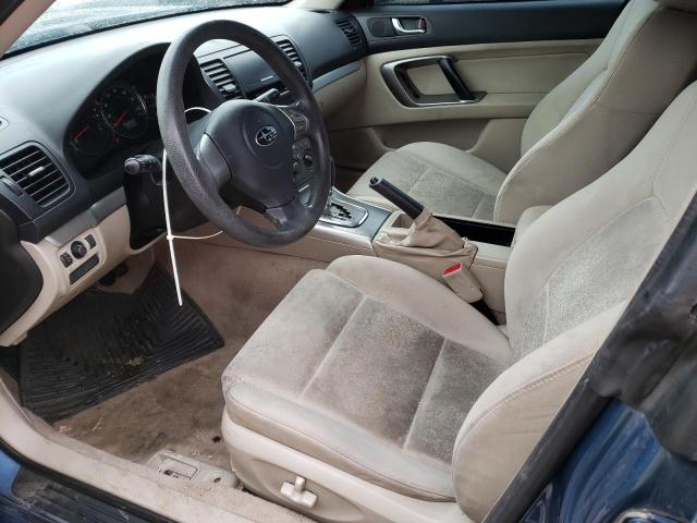 Photo 7 from auction – 2008 SUBARU LEGACY 2.5 with VIN 4S3BL616787226741