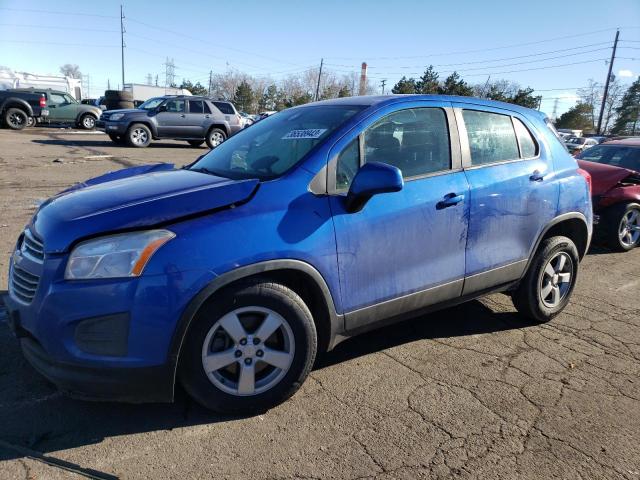 CHEVROLET TRAX 1LS 2015 with VIN KL7CJPSB6FB064653 - Photo from auction