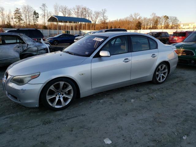 BMW 545 I 2005 with VIN WBANB33545CN67968 - Photo from auction