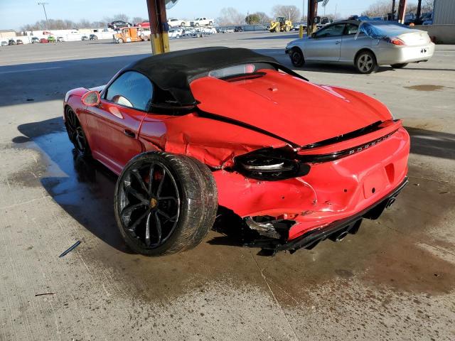 Photo 2 from auction – 2022 PORSCHE BOXSTER SP with VIN WP0CC2A86NS235552