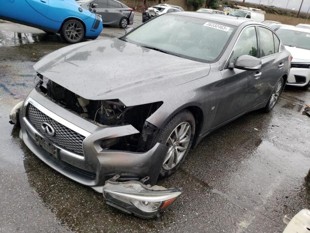 INFINITI Q50 BASE 2015 with VIN JN1BV7AR9FM403835 - Photo from auction