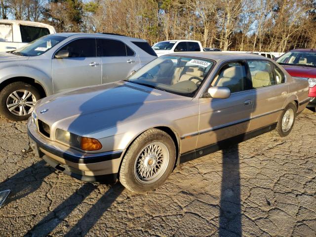 BMW 740 IL 1998 with VIN WBAGJ8323WDM15187 - Photo from auction