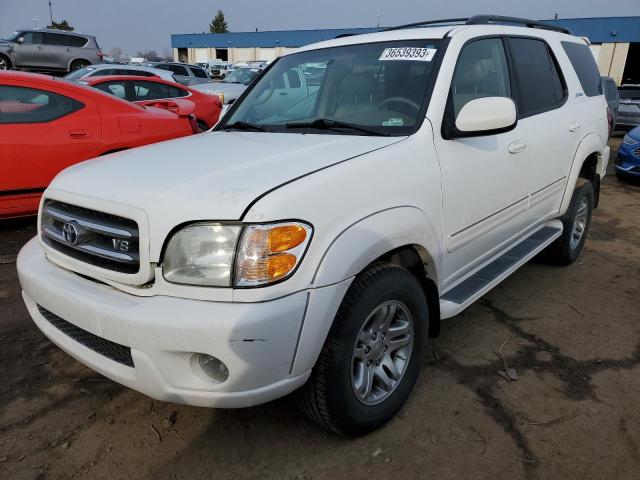 TOYOTA SEQUOIA LI 2003 with VIN 5TDBT48A03S182255 - Photo from auction