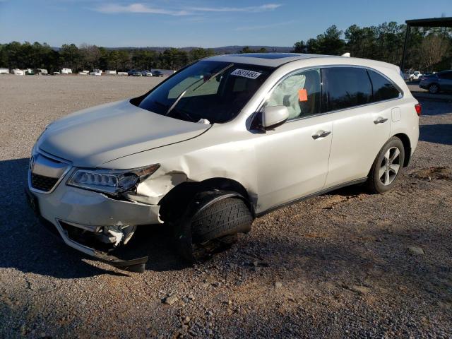 ACURA MDX 2016 with VIN 5FRYD3H27GB014812 - Photo from auction