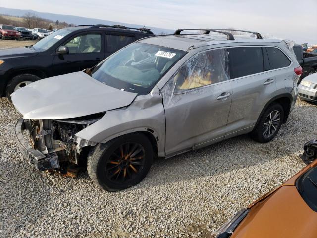 TOYOTA HIGHLANDER 2018 with VIN 5TDJZRFH7JS872296 - Photo from auction