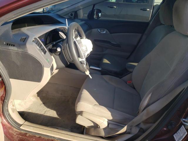 Photo 7 from auction – 2012 HONDA CIVIC EX with VIN 19XFB2F88CE065784
