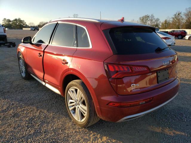 Photo 2 from auction – 2018 AUDI Q5 PREMIUM with VIN WA1BNAFY2J2152701