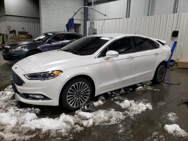 FORD FUSION SE 2017 with VIN 3FA6P0HD2HR275092 - Photo from auction