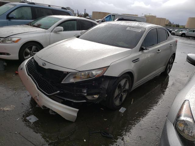 KIA OPTIMA HYB 2011 with VIN KNAGM4ADXB5002496 - Photo from auction