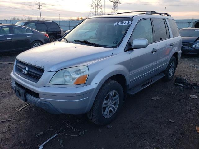HONDA PILOT 2004 with VIN 2HKYF18634H542279 - Photo from auction