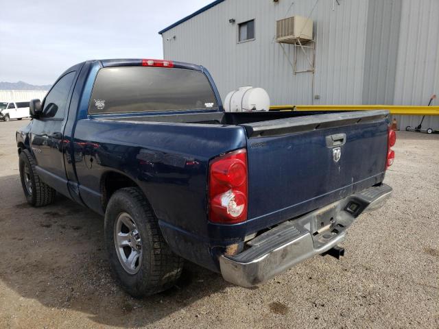 Photo 2 from auction – 2007 DODGE RAM 1500 S with VIN 1D7HA16K77J607683