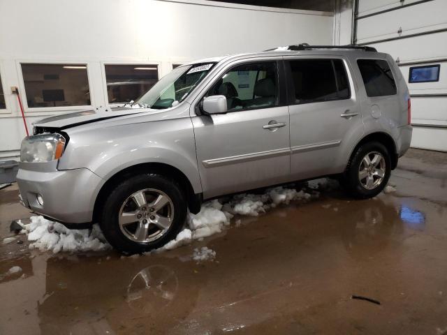 HONDA PILOT EXLN 2011 with VIN 5FNYF4H72BB107291 - Photo from auction