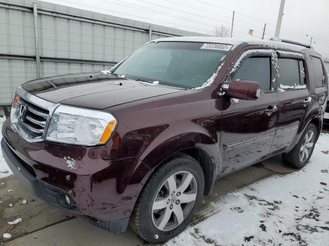 HONDA PILOT TOUR 2015 with VIN 5FNYF4H92FB005710 - Photo from auction