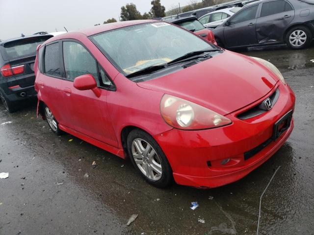 Photo 4 from auction – 2007 HONDA FIT S with VIN JHMGD38637S002397