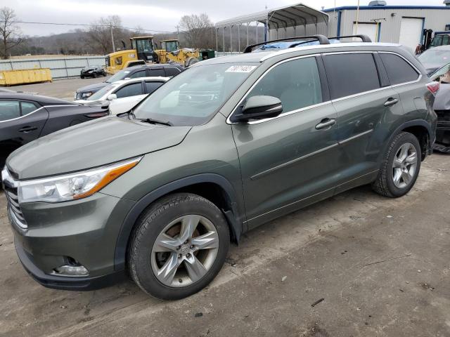 TOYOTA HIGHLANDER 2015 with VIN 5TDDKRFHXFS139975 - Photo from auction