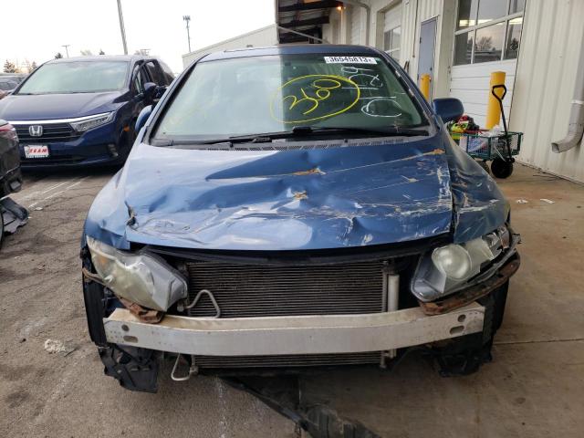 Photo 5 from auction – 2009 HONDA CIVIC EX with VIN 19XFA168X9E000439