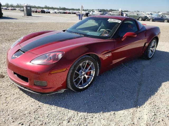 CHEVROLET CORVETTE Z 2008 with VIN 1G1YY26E885127516 - Photo from auction