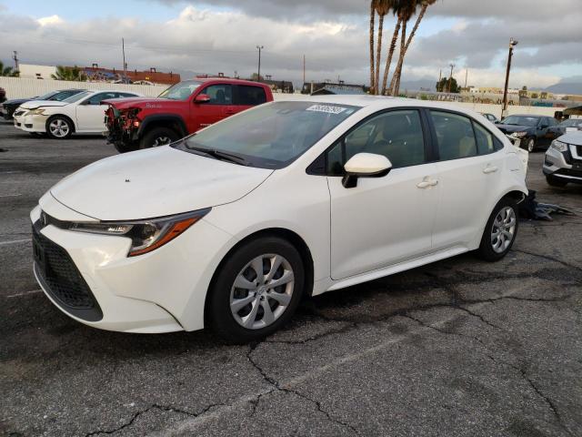 TOYOTA COROLLA LE 2021 with VIN JTDEPMAE8MJ189919 - Photo from auction