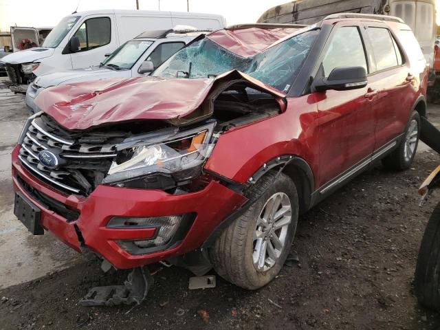 FORD EXPLORER X 2017 with VIN 1FM5K7DH0HGD56035 - Photo from auction