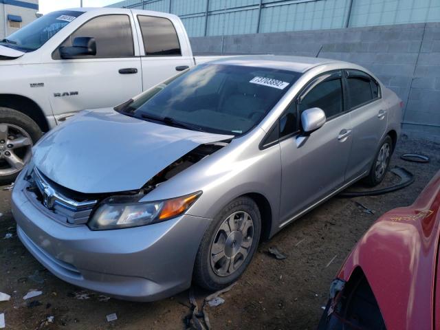 HONDA CIVIC HYBR 2012 with VIN JHMFB4F20CS008739 - Photo from auction