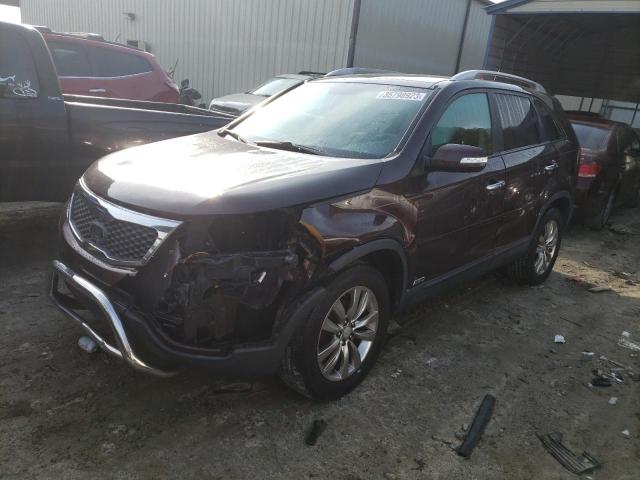 KIA SORENTO EX 2011 with VIN 5XYKUDA29BG040000 - Photo from auction