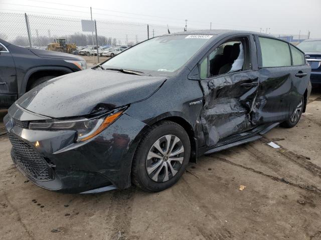 TOYOTA COROLLA LE 2021 with VIN JTDEAMDEXMJ010647 - Photo from auction