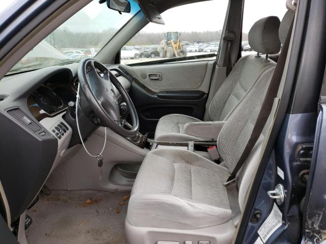 Photo 7 from auction – 2003 TOYOTA HIGHLANDER with VIN JTEGF21A830090580